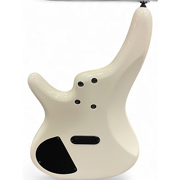 Used Ibanez SR250 Pearl White Electric Bass Guitar