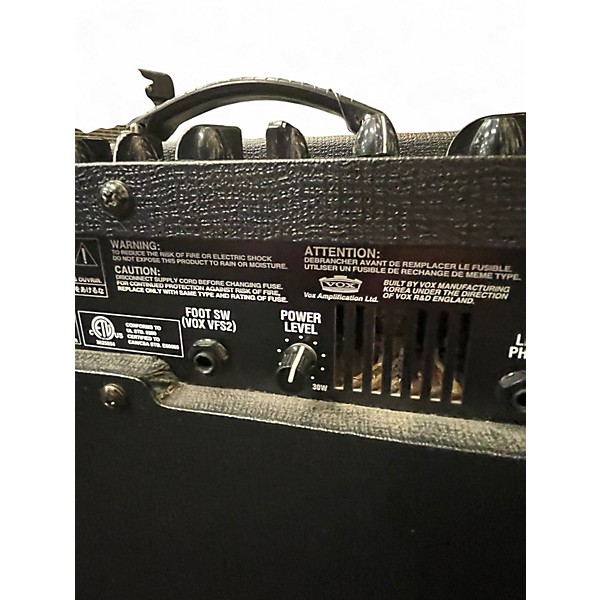 Used VOX AD30VT-XL 1x12 30W Guitar Combo Amp