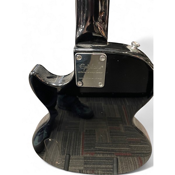 Used Epiphone Les Paul Junior Black Solid Body Electric Guitar