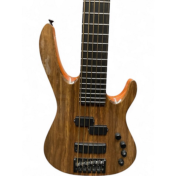 Used Carvin PB6 Custom Natural Electric Bass Guitar