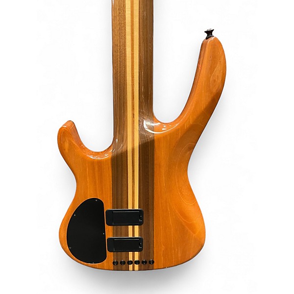 Used Carvin PB6 Custom Natural Electric Bass Guitar