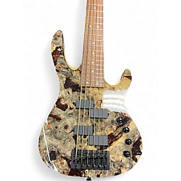 Used Kiesel ICON 6 CUSTOM NATURAL BURL Electric Bass Guitar