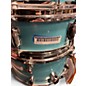 Used TAMA 4 Piece CLUB JAM 4 PIECE SHELL PACK AQUA BLUE Drum Kit