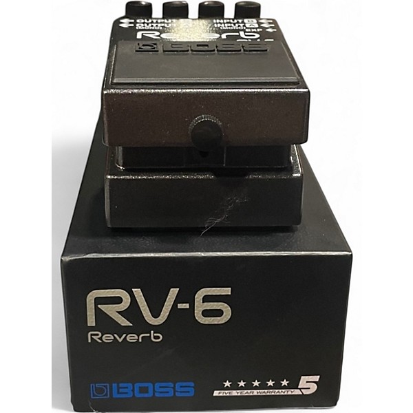 Used BOSS RV6 Digital Reverb Effect Pedal
