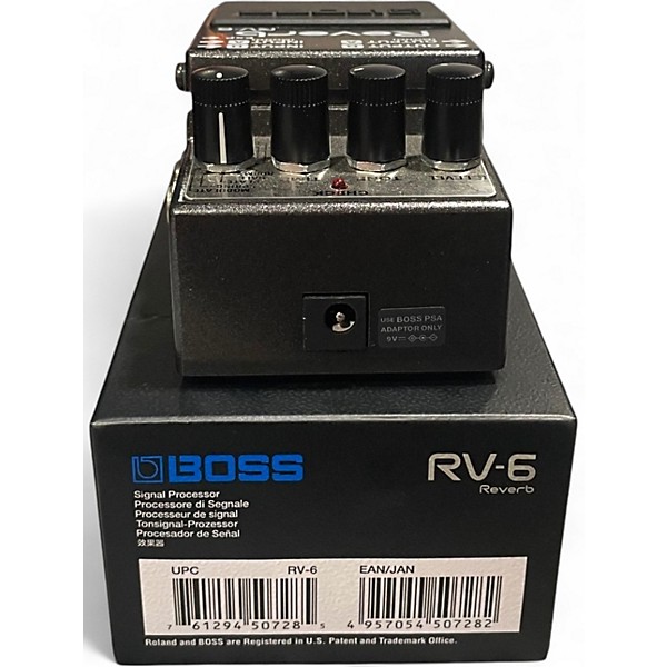 Used BOSS RV6 Digital Reverb Effect Pedal
