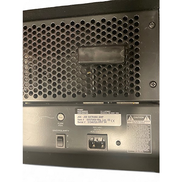 Used Peavey JSX Joe Satriani Signature 120W Tube Guitar Amp Head