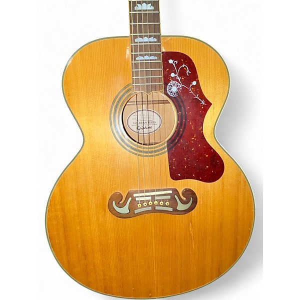 Used Epiphone EJ200 Natural Acoustic Guitar