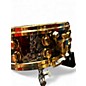 Used Mapex 5.5X14 Black Panther Premium Snare Black and Gold Drum