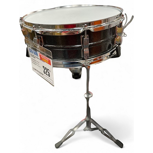 Used Ludwig 14X5 Acrolite Snare galaxy sparkle Drum