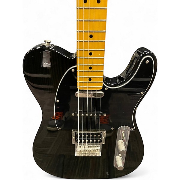 Used Fender Modern Player Telecaster Black Solid Body Electric Guitar