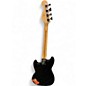 Used Squier Bronco Black Electric Bass Guitar