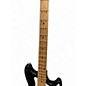 Used Squier Bronco Black Electric Bass Guitar