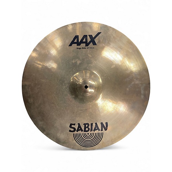 Used SABIAN 20in AAX Stage Ride Cymbal