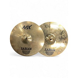 Used SABIAN 14in AAX Stage Hi Hat Pair Cymbal