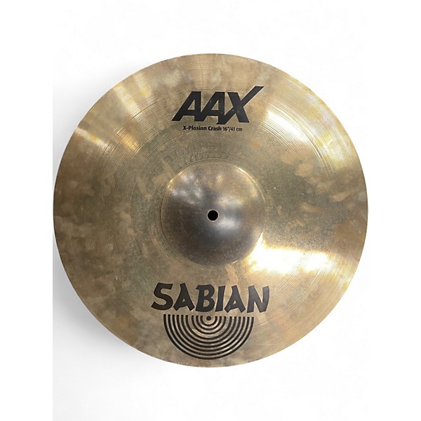 Used SABIAN 16in AAX Xplosion Crash Cymbal