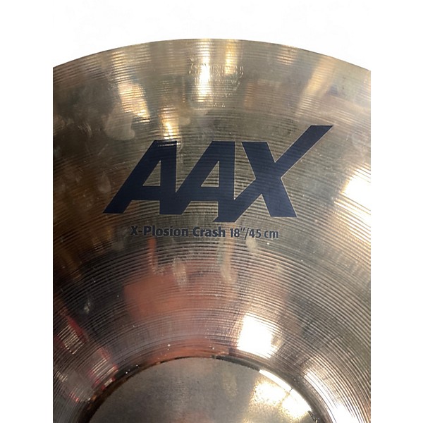 Used SABIAN 18in AAX Xplosion Crash Cymbal
