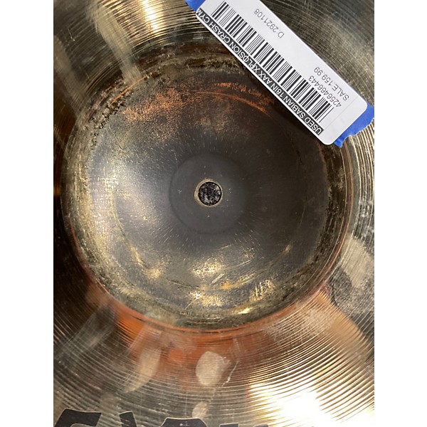Used SABIAN 18in AAX Xplosion Crash Cymbal