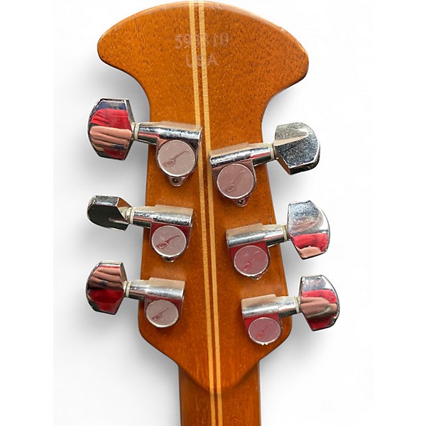 Used Ovation 1771LX STANDARD BALLADEER Cherry Acoustic Electric Guitar