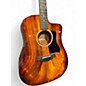 Used Taylor 220ce-K DLX Natural Acoustic Electric Guitar