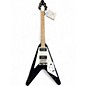Used Epiphone Kirk Hammett 1979 Flying V Black Solid Body Electric Guitar thumbnail