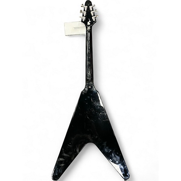 Used Epiphone Kirk Hammett 1979 Flying V Black Solid Body Electric Guitar