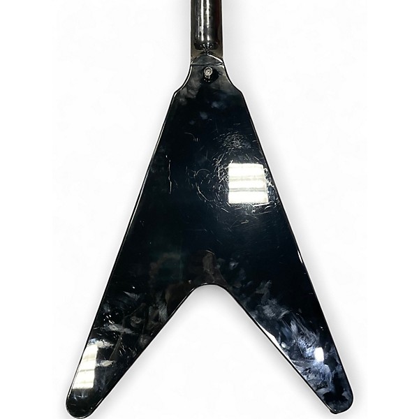 Used Epiphone Kirk Hammett 1979 Flying V Black Solid Body Electric Guitar
