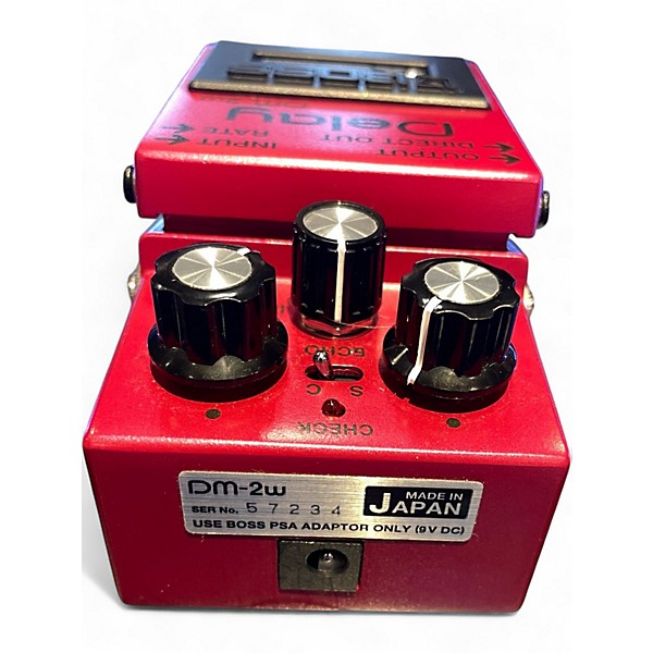Used BOSS DM2W Delay Waza Craft Effect Pedal