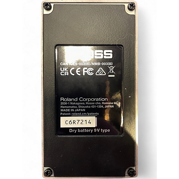 Used BOSS DM2W Delay Waza Craft Effect Pedal