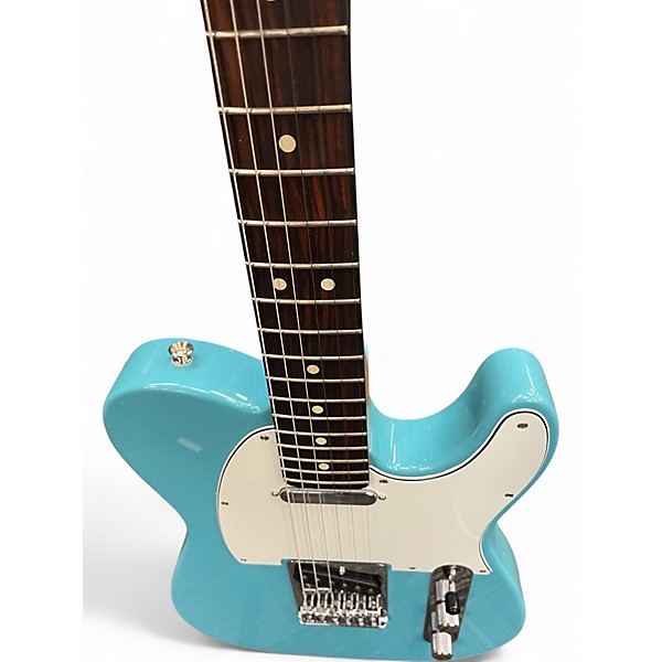 Used Fender Player II Telecaster Aquatone Blue Solid Body Electric Guitar
