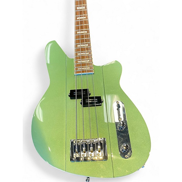 Used Reverend SENTINEL METALIC ALPINE Electric Bass Guitar