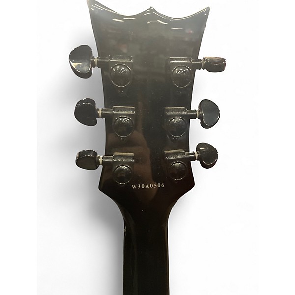 Used Dean Zelinsky BARCHETTA Blue Solid Body Electric Guitar