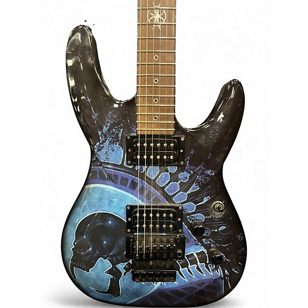 Used Dean Zelinsky BARCHETTA Blue Solid Body Electric Guitar