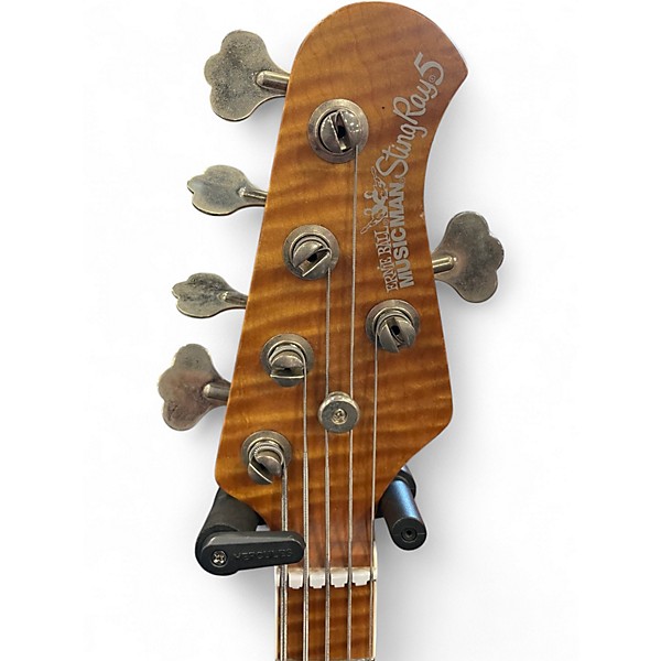 Used Ernie Ball Music Man STINGRAY 5 30TH ANNIVERSARY Antique White Electric Bass Guitar