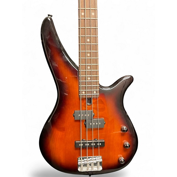 Used Yamaha RBX170 Brown Sunburst Electric Bass Guitar Brown