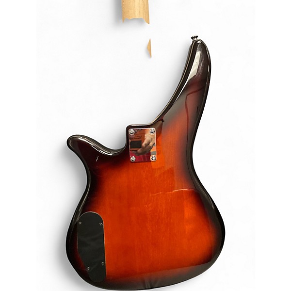 Used Yamaha RBX170 Brown Sunburst Electric Bass Guitar Brown