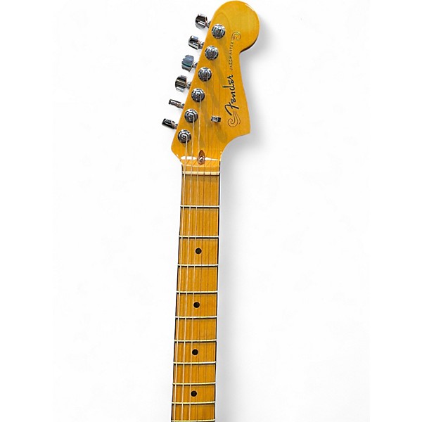 Used 2020 Fender American Ultra Jazzmaster Blue Solid Body Electric Guitar