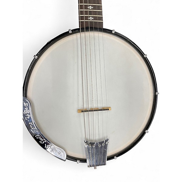 Used Gold Tone bt-1000 ELECTRIC BAJITAR Maple Banjo