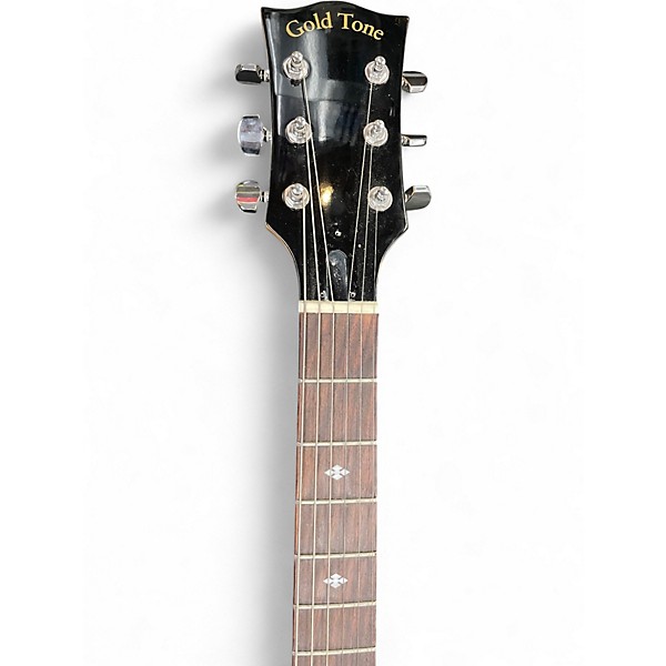 Used Gold Tone bt-1000 ELECTRIC BAJITAR Maple Banjo