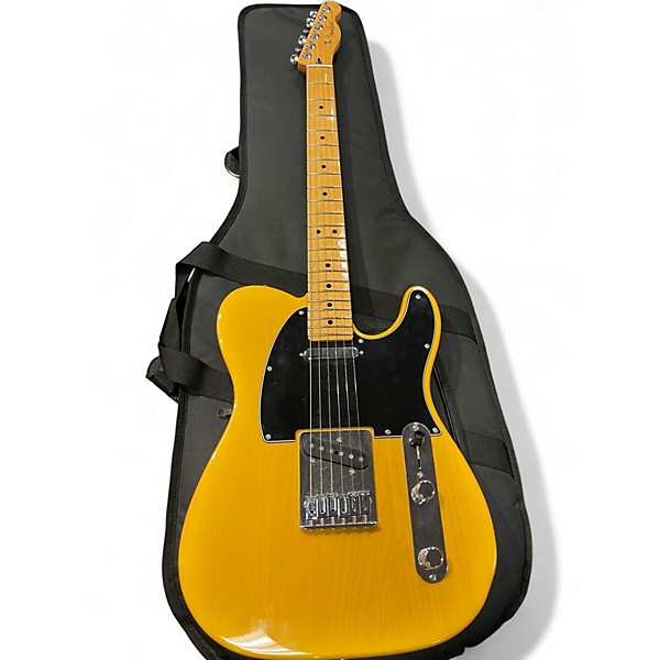 Used Fender PLAYER ii TELECASTER CHAMBERED  Butterscotch Blonde Solid Body Electric Guitar
