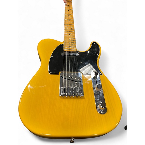 Used Fender PLAYER ii TELECASTER CHAMBERED  Butterscotch Blonde Solid Body Electric Guitar