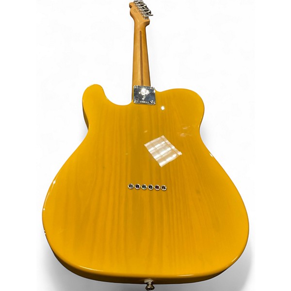 Used Fender PLAYER ii TELECASTER CHAMBERED  Butterscotch Blonde Solid Body Electric Guitar