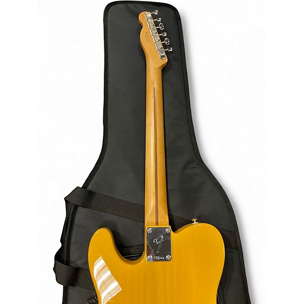 Used Fender PLAYER ii TELECASTER CHAMBERED  Butterscotch Blonde Solid Body Electric Guitar