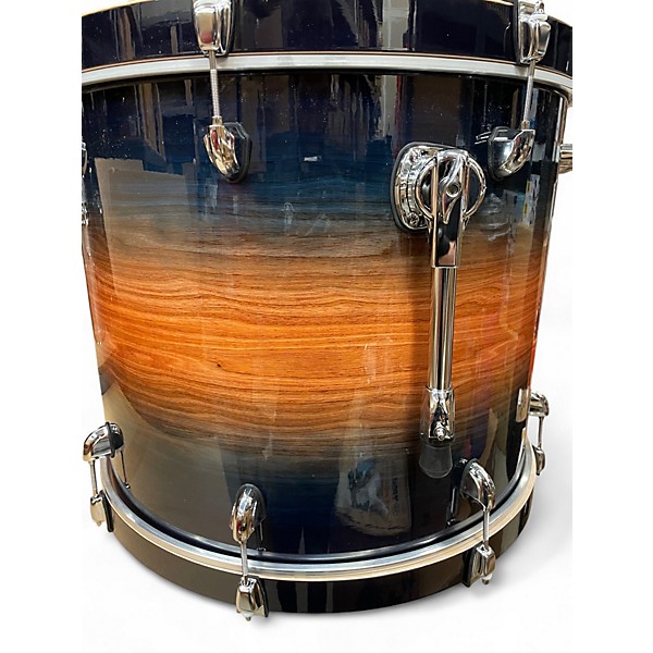 Used Mapex 5 Piece Armory Series 5-Piece Caribbean Burst Drum Kit