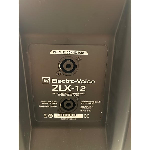 Used Electro-Voice ZLX-12 12in 2-Way Unpowered Speaker
