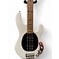 Used Sterling by Music Man Stingray 34HH White Electric Bass Guitar