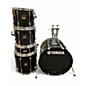 Used Yamaha 5 Piece Stage Custom Advantage Black Drum Kit thumbnail