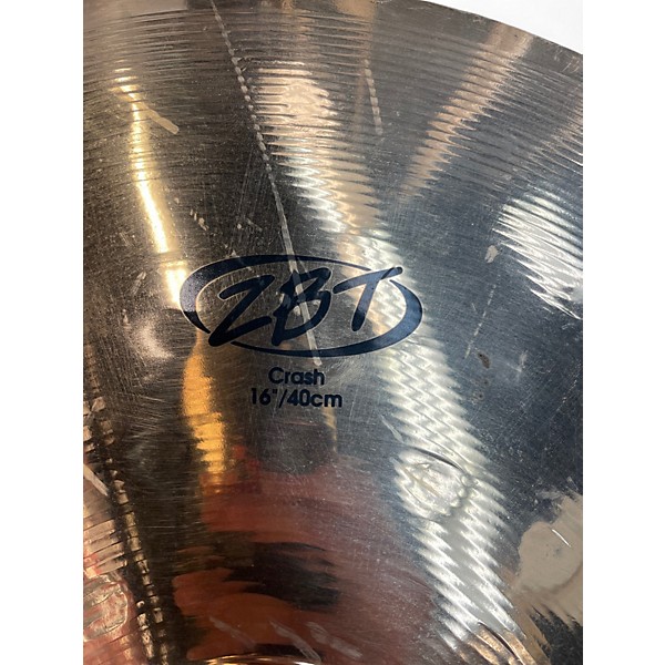 Used Zildjian 16in ZBT Crash Cymbal