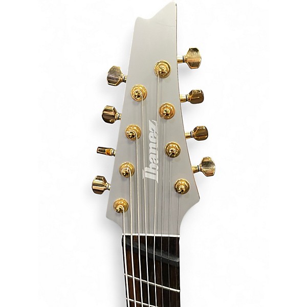 Used Ibanez RGDMS8 Chrome Silver Solid Body Electric Guitar