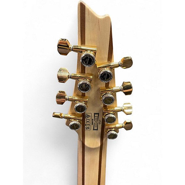 Used Ibanez RGDMS8 Chrome Silver Solid Body Electric Guitar