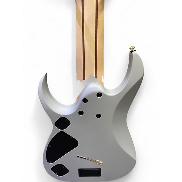 Used Ibanez RGDMS8 Chrome Silver Solid Body Electric Guitar